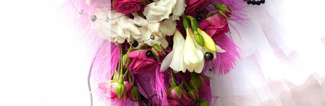 AMP Decorazione Matrimonio Auto: 10 Pezzi Di Rose In Rattan Con Piume E Ventose – Bianco, Rosso, Rosa, Arancione, Giallo - 3